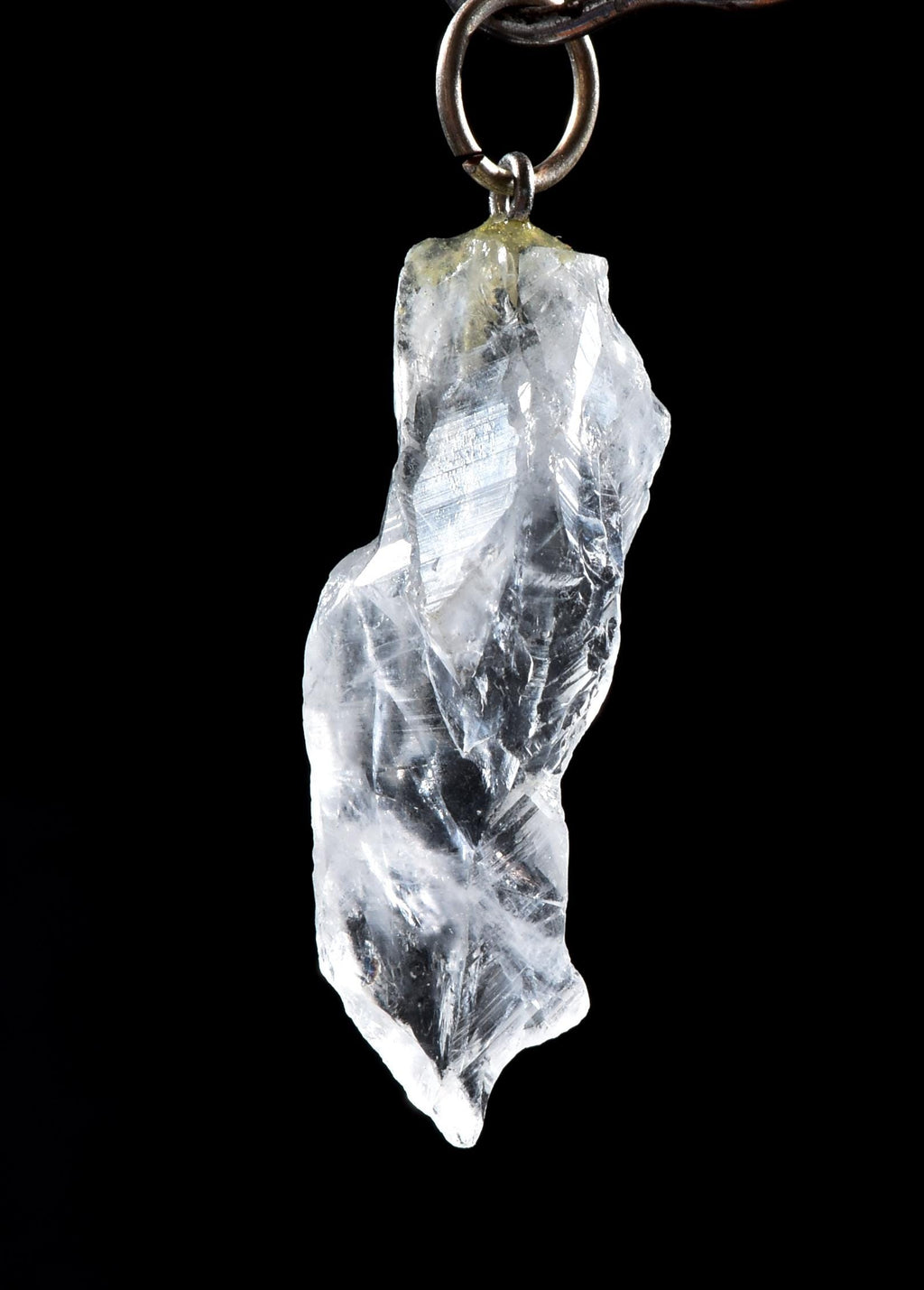 Satyaloka   quartz  pendant High frequency synergy 12 crystal ''sat-chit -ananda  #1027