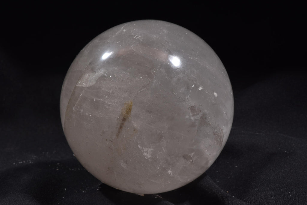 rare Himalayan smoky quartz  with multi rainbows sphere  Himalayan wisdom 724 gms.#1007