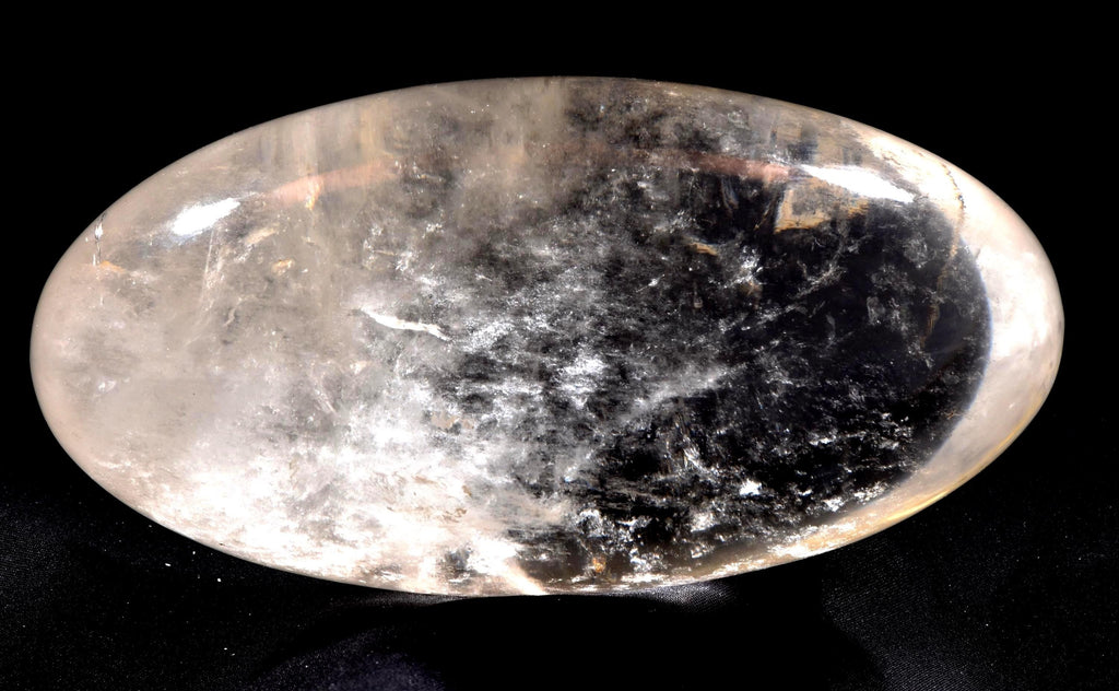 Satyaloka satyamani golden healer scrying devic mirror Lingam   High frequency synergy 12 crystal ''sat-chit -ananda  1014