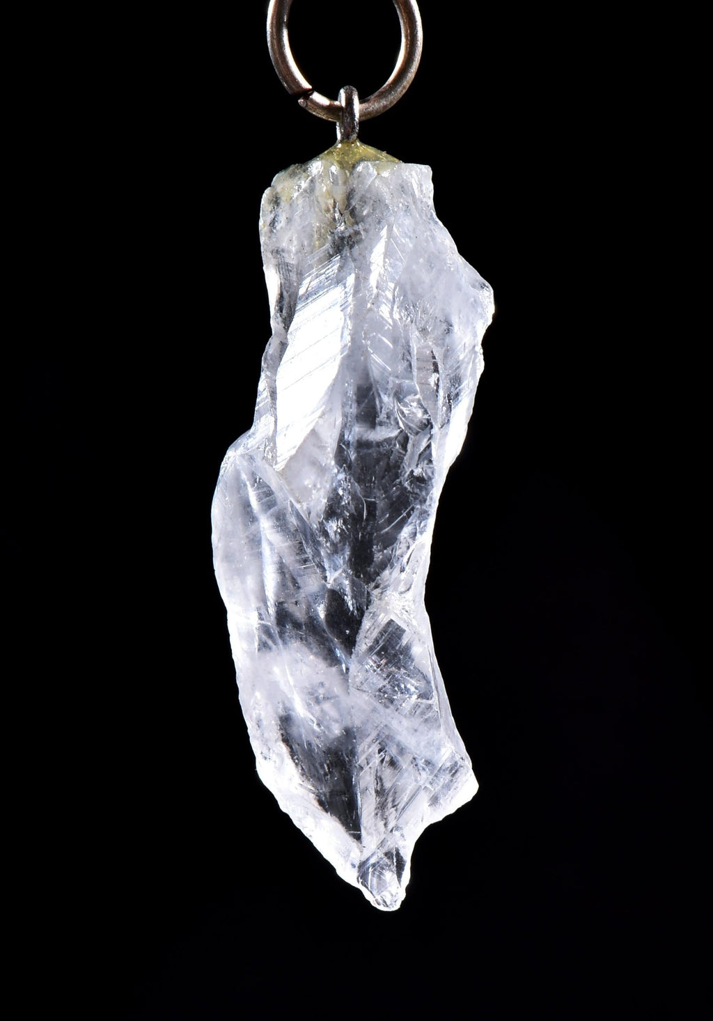 Satyaloka   quartz  pendant High frequency synergy 12 crystal ''sat-chit -ananda  #1027