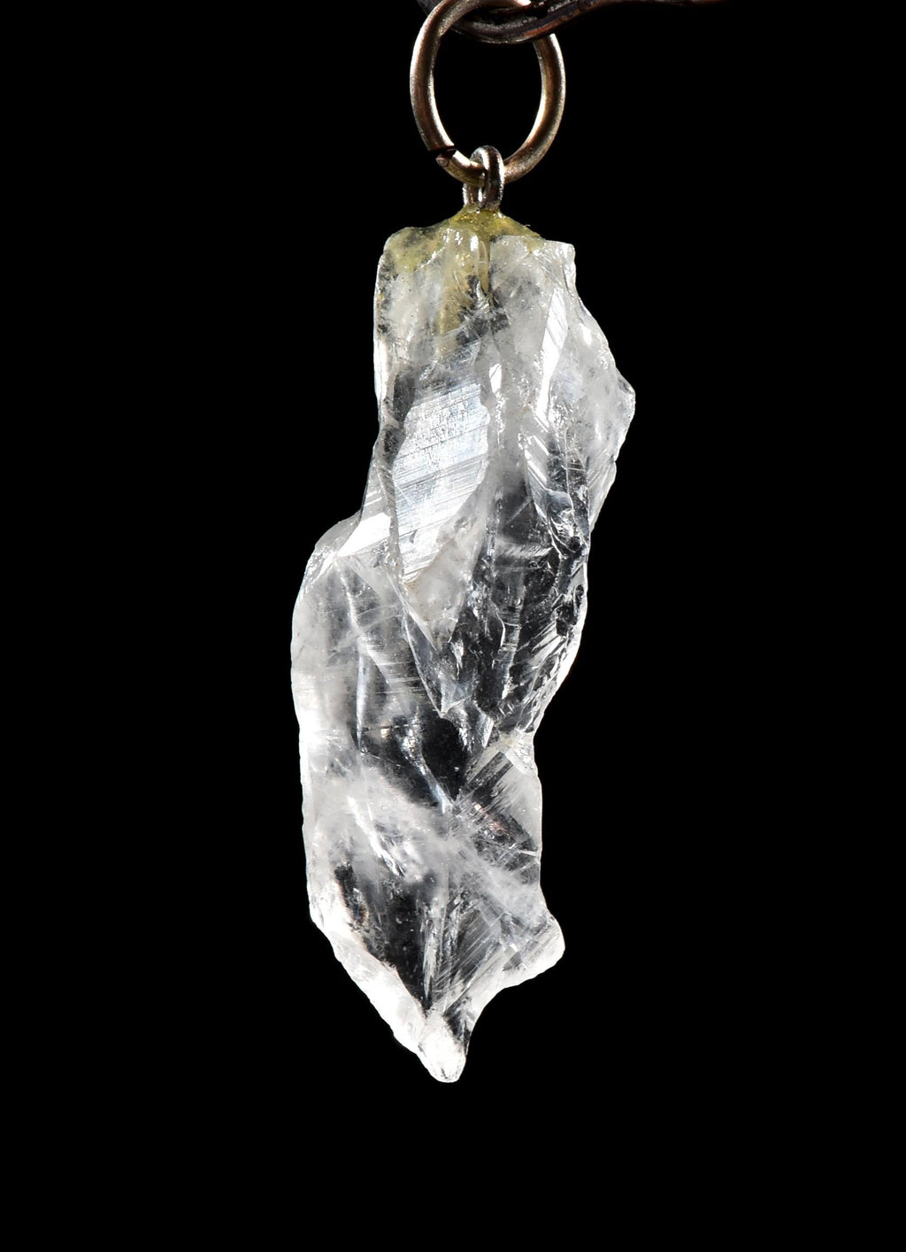 Satyaloka   quartz  pendant High frequency synergy 12 crystal ''sat-chit -ananda  #1027