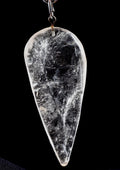 Satyaloka azeztulite  quartz  pendant  High frequency synergy 12 crystal ''sat-chit -ananda  #1028