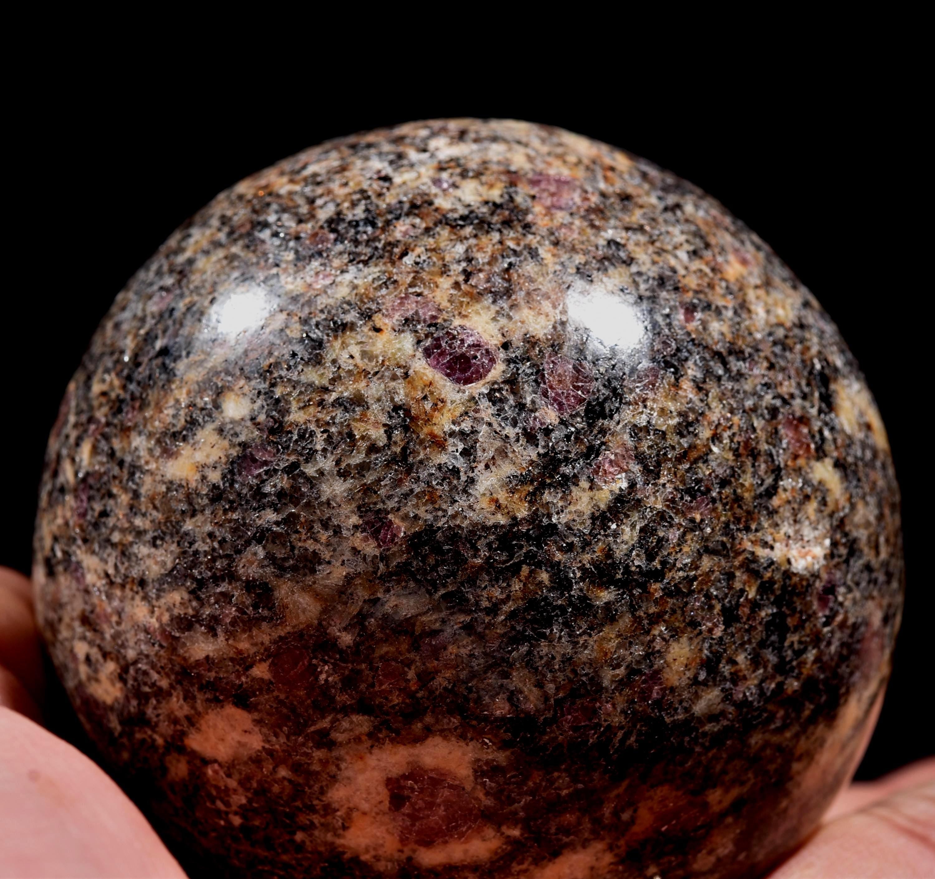 Ruby in matrix sphere- healer of emotional wounds #1010