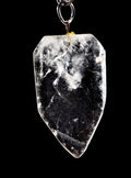 Satyaloka azeztulite  quartz  pendant  High frequency synergy 12 crystal ''sat-chit -ananda  #1042